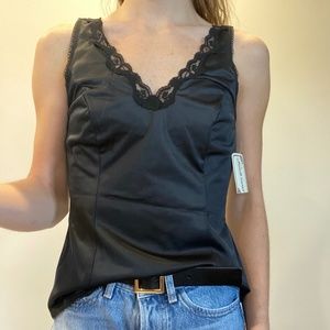 Vintage French Maid lingerie sleeveless top size S